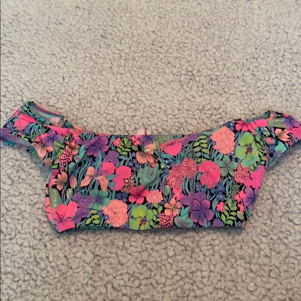 Victoria Secret Floral Swim Suit Top